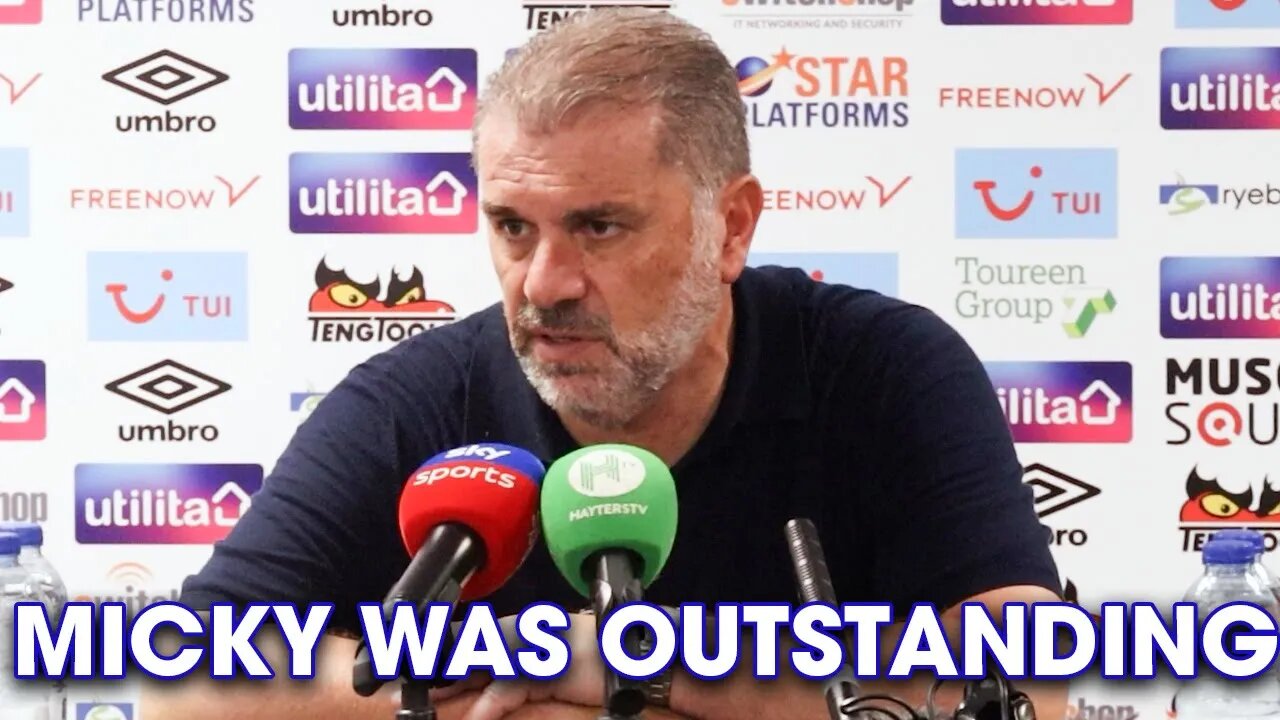 ANGE "Micky Was OUTSTANDING" Luton Vs Tottenham [FULL PRESS CONFERENCE]