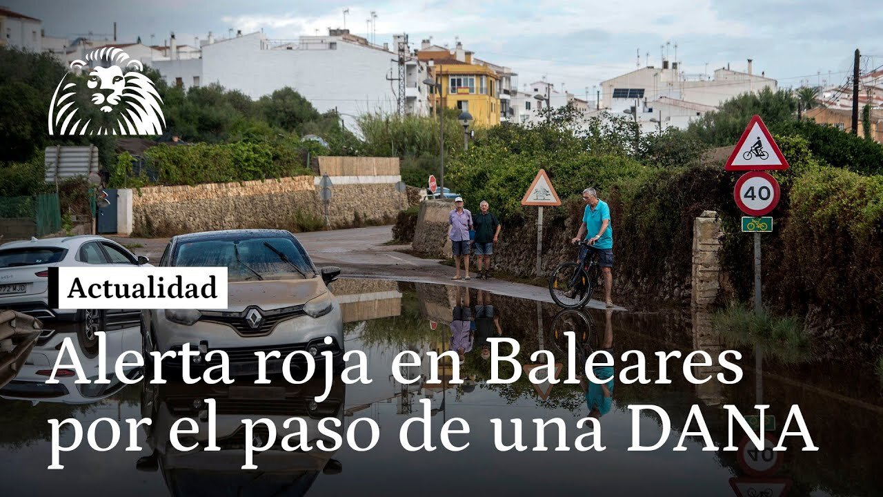 Una nueva DANA arrasa Baleares y mantiene a las islas en alerta