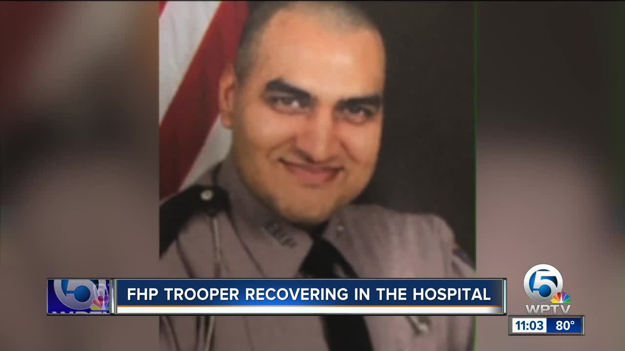 Update on trooper hit by car