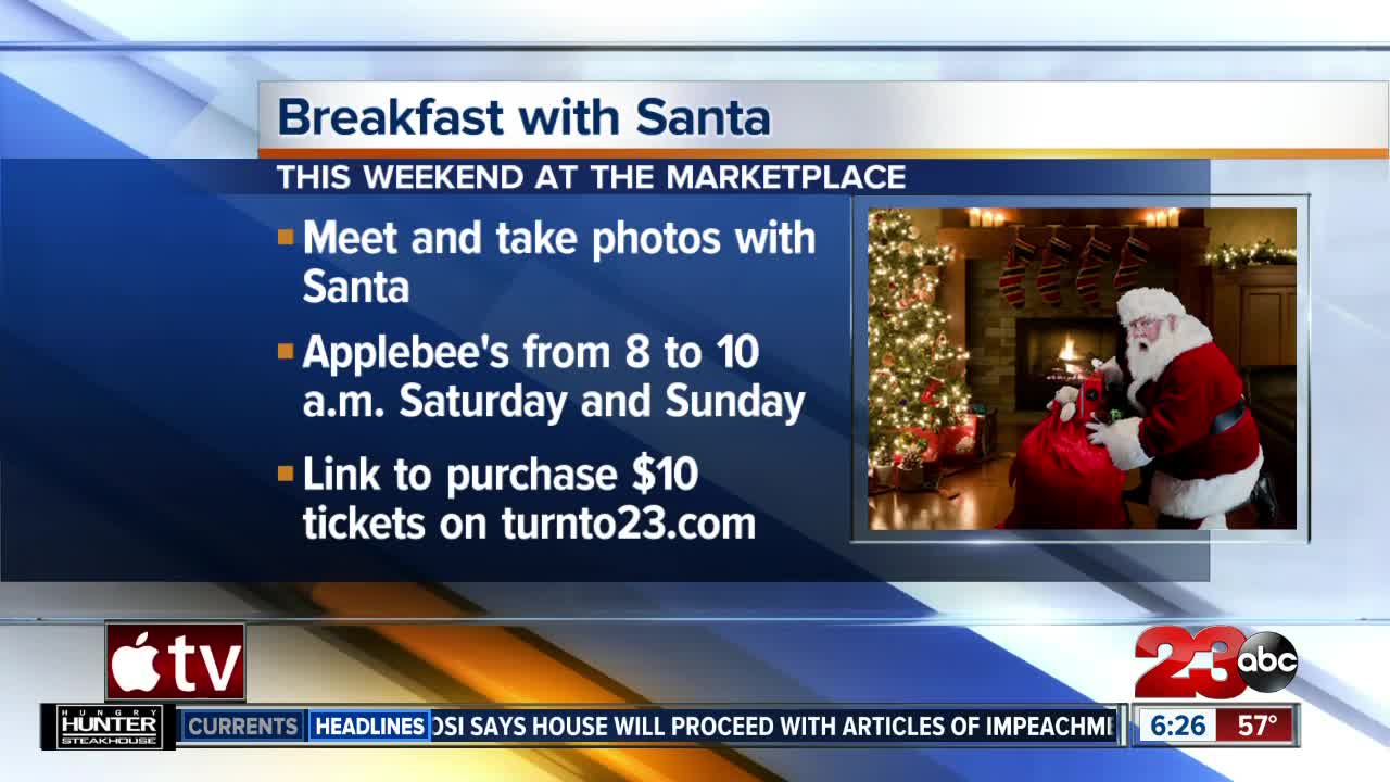 Breakfast with Santa at The Marketplace