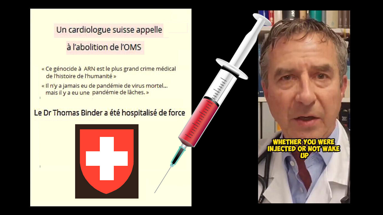 SUISSE & JAPON / Génocide ARN _ Demande d'abolition de l'OMS par le Dr.Thomas BINDER et le grand aveu Japonais (Hd 1080)