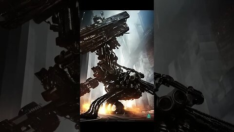 Insane Cyberpunk Mechs #midjourney #shorts
