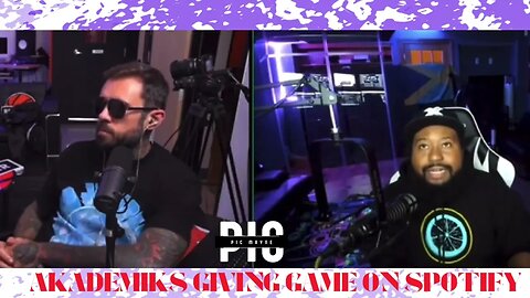 Akademiks Explains the Rumble Spotify Game to Adam 22 No jumper
