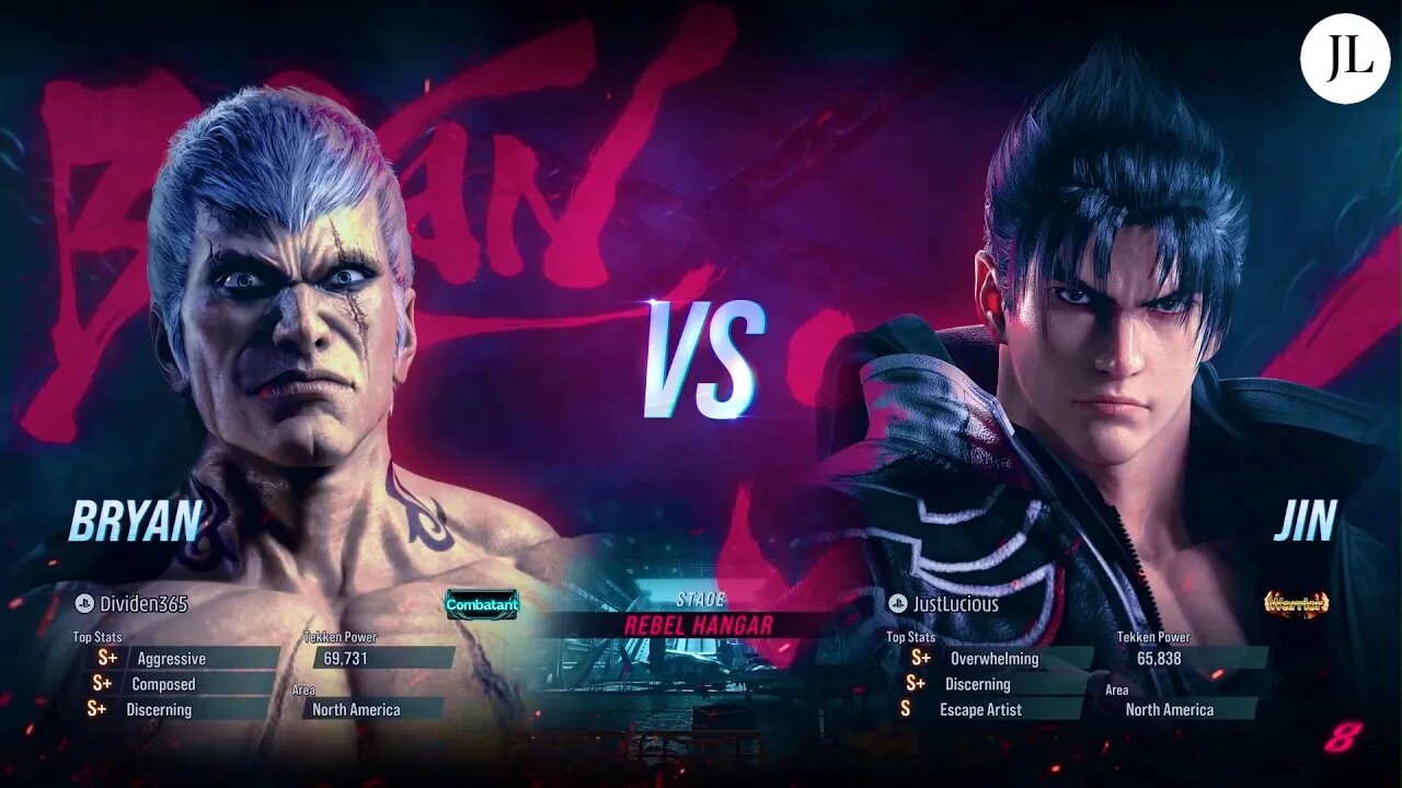 TEKKEN 8 - Bryan vs Jin (FT2) (Closed Network Test)