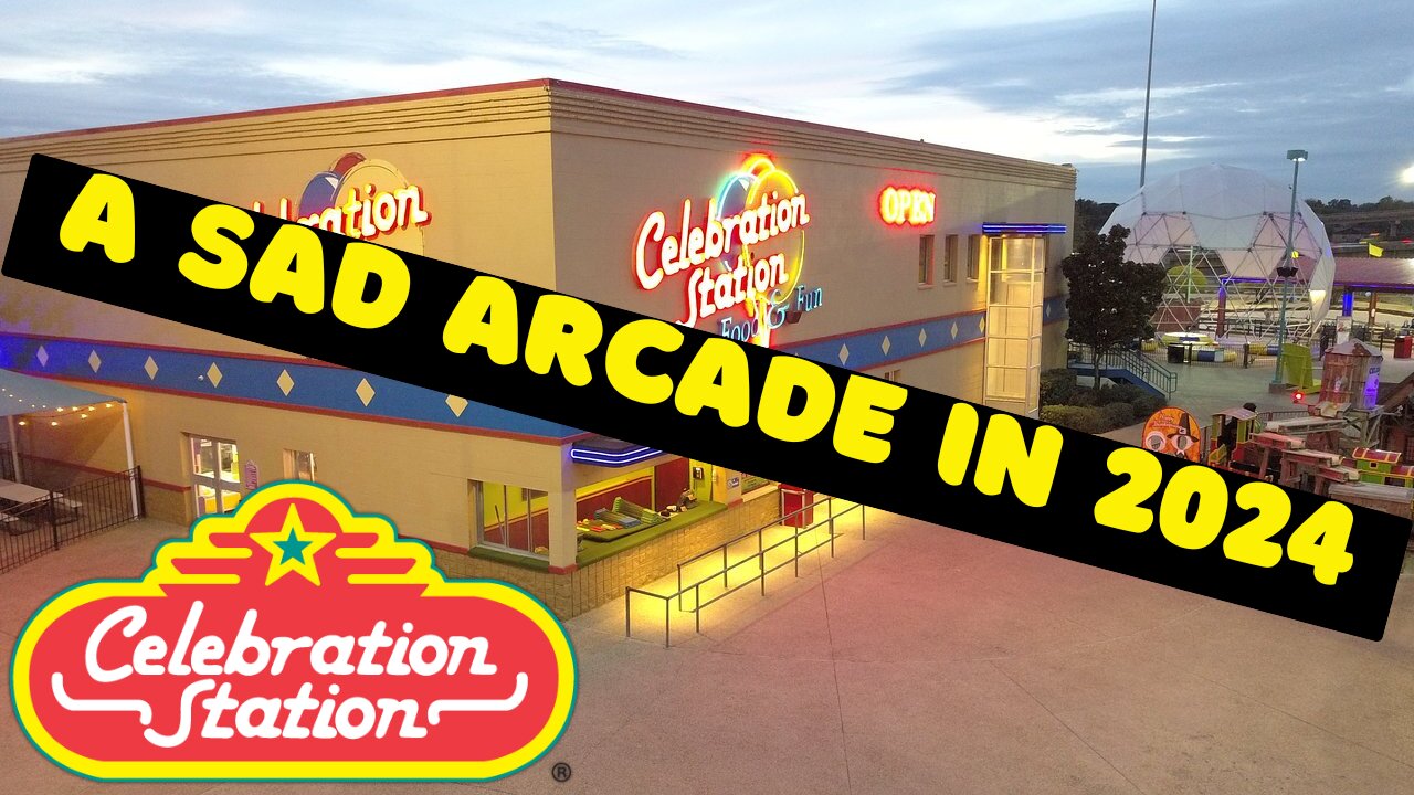 Celebration station small arcade vlog