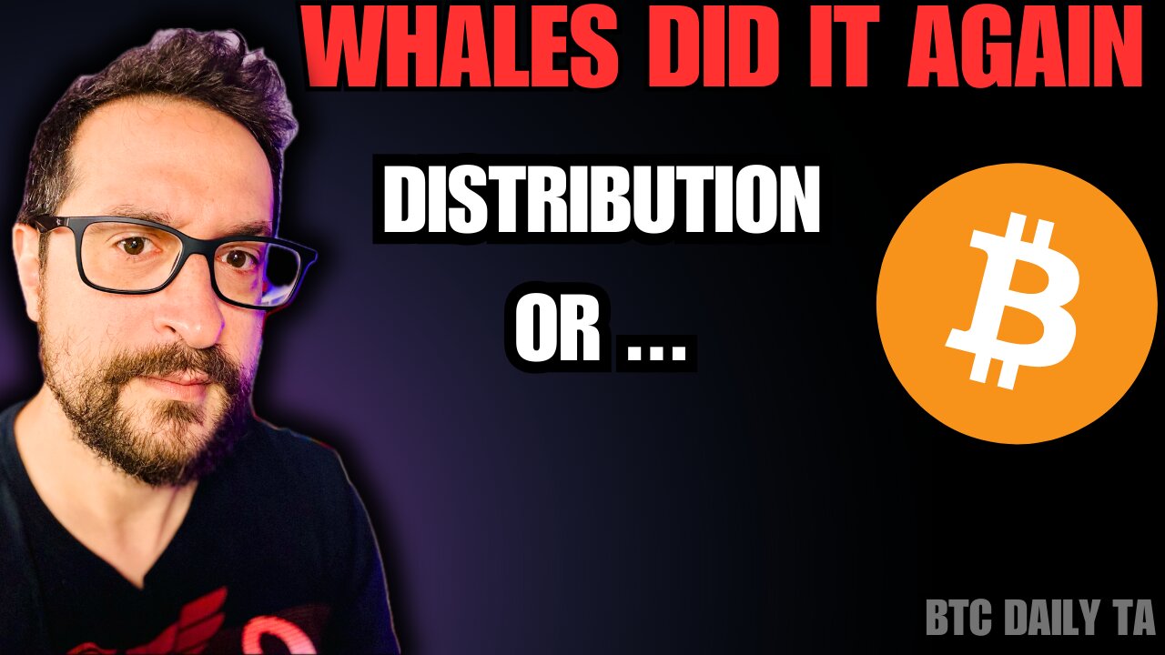 Whales Planning Something? - Distribution Echos - Bitcoin Today