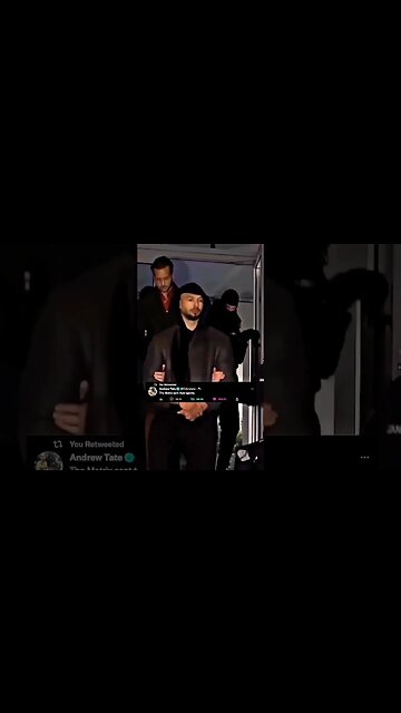 Andre Tate Predicted His Arrest