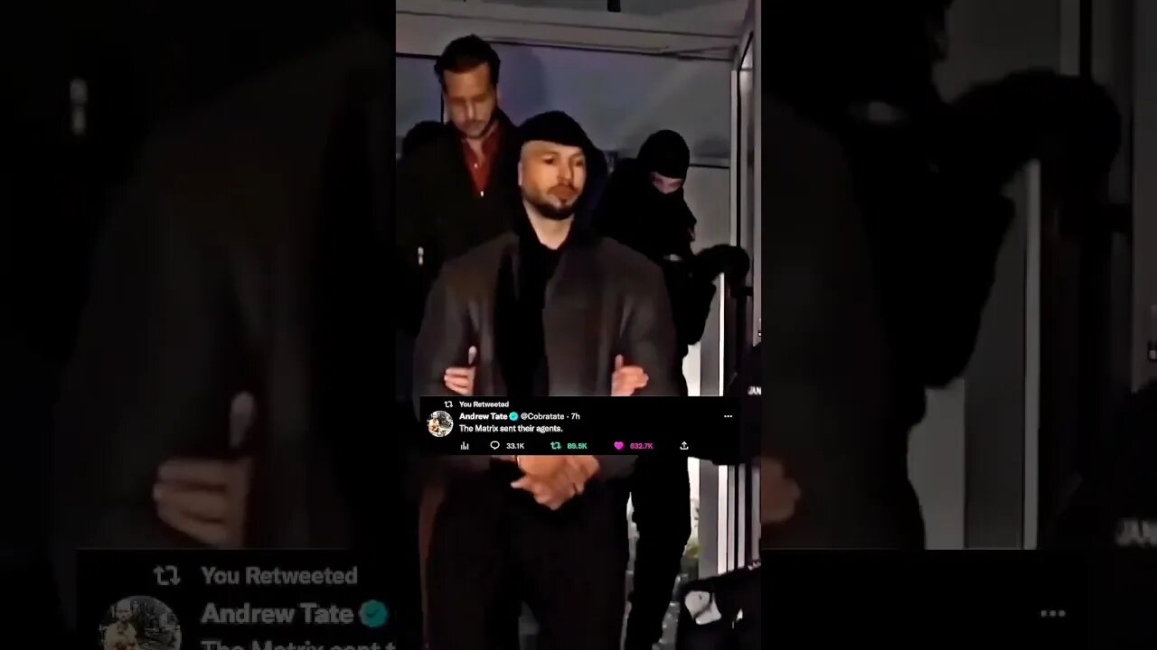 Andre Tate Predicted His Arrest