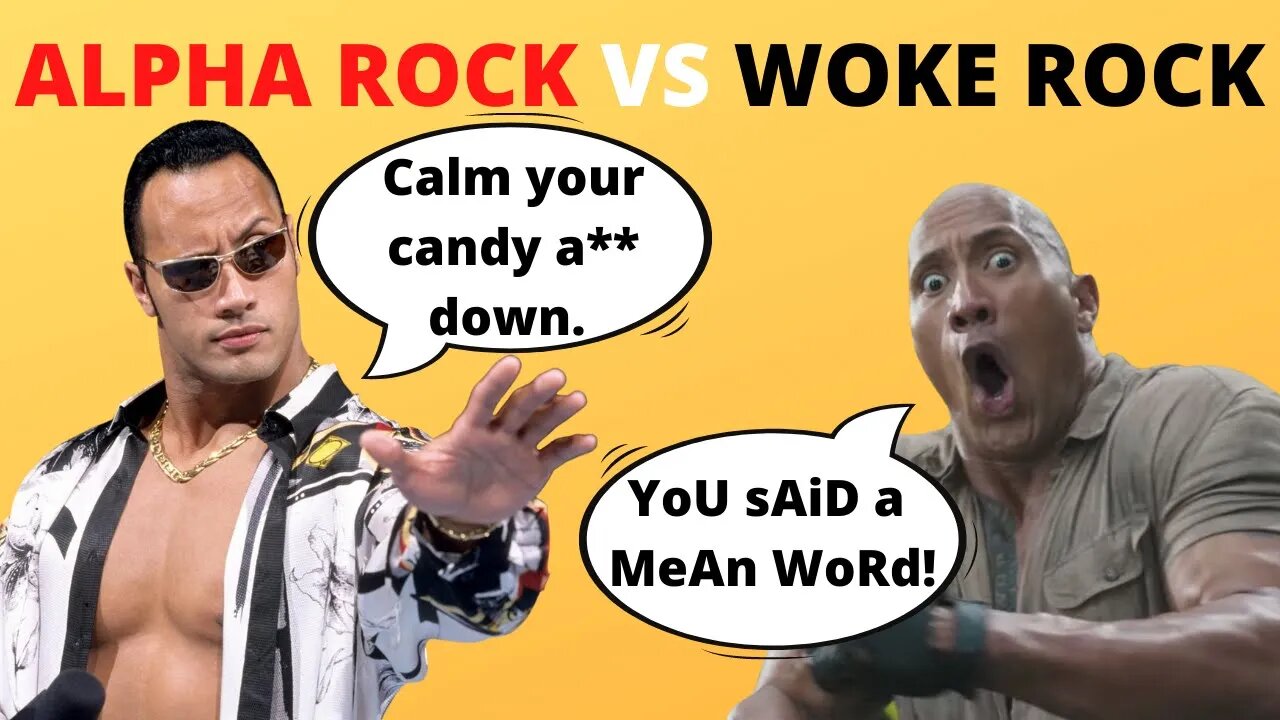 THE ROCK BOWS DOWN TO THE WOKE MOB!