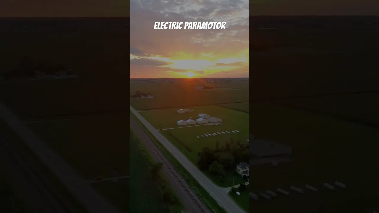 Electric Paramotor takeoff @openppg #paramotor #openppg