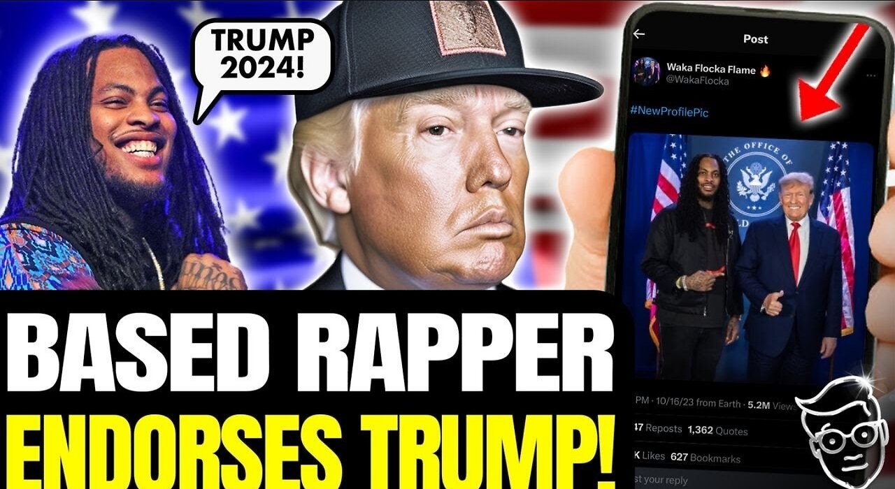 Based Rapper ENDORSES TRUMP Sets Internet on Fire