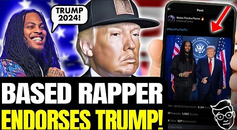 Based Rapper ENDORSES TRUMP Sets Internet on Fire