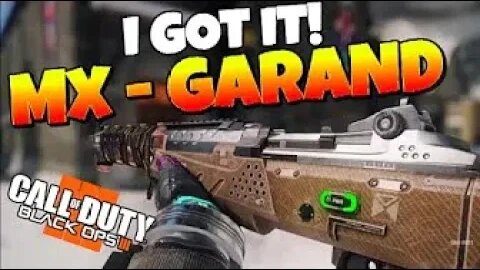 I GOT THE MX - GARAND! (Black Ops 3 MX - GARAND Gameplay)