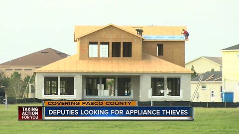 Thieves taking advantage of Pasco County's new construction