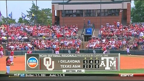 2014 Softball - SU & Norman (OK) Regional - Game 6 (Incomplete)