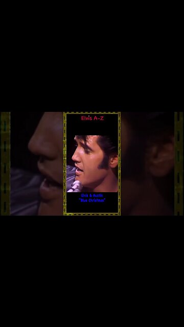 Elvis & Austin sing "Blue Christmas"