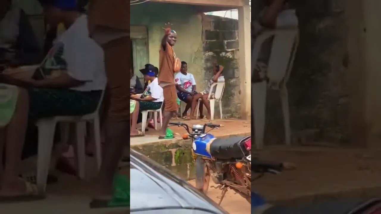 Zazu Portable with the leg dance in trenches