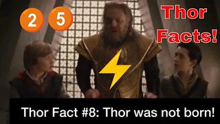 25 Thor Facts that you never knew! 2019 ⚡