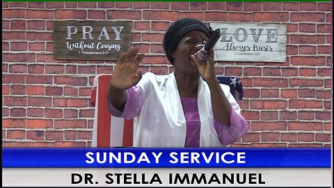 Sunday Service. 11/24/2024. Dr Stella Immanuel. Bilingual: English & Spanish.