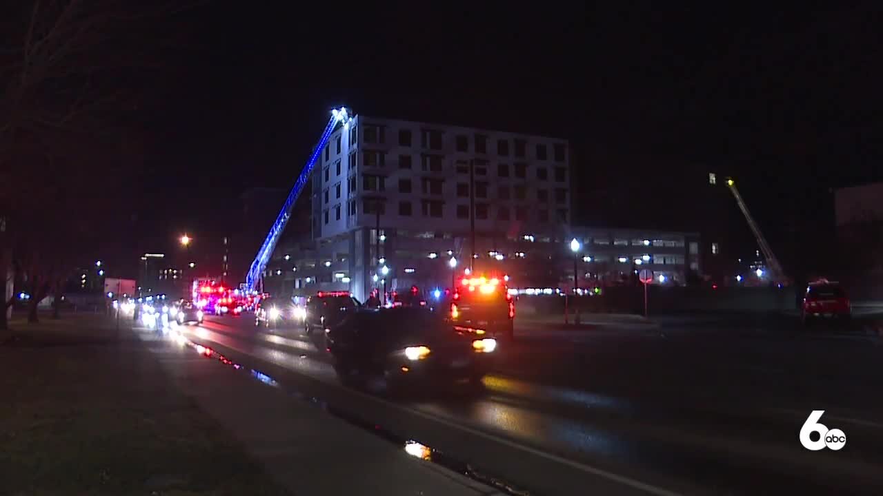 Boise Fire investigating two-alarm fire in downtown