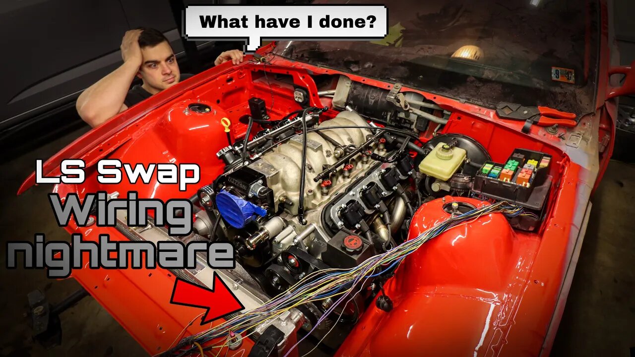 LS Swap Wiring - Looks harder than it is - E36 LS1 Swap Pt. 14