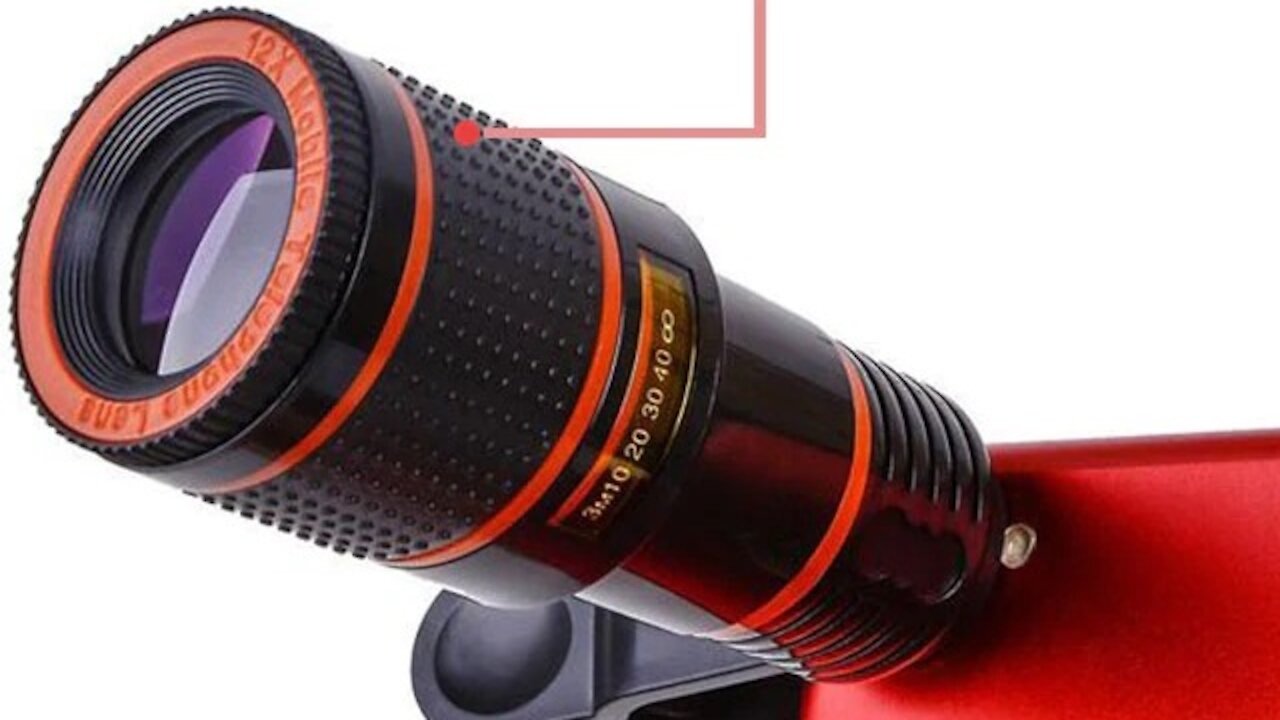 Universal Clip Zoom Cell Phone Telescope Lens