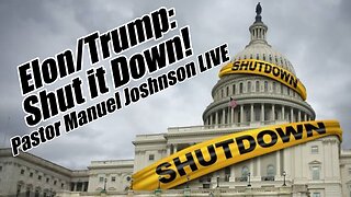 Elon/Trump: Shut Down the Government! Pastor Manuel Johnson LIVE. B2T Show, Dec 18, 2024