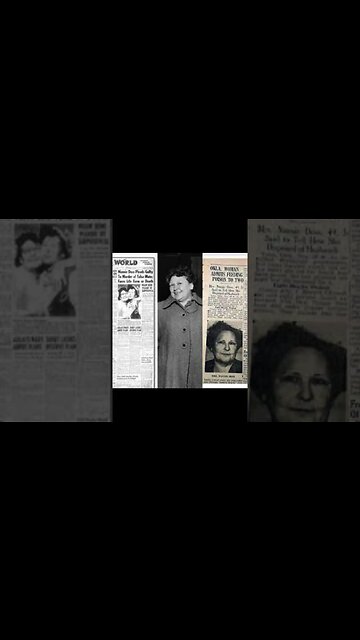 Nannie Doss : The giggling granny #truecrime #serialkiller #nanniedoss #shorts #shortsvideo