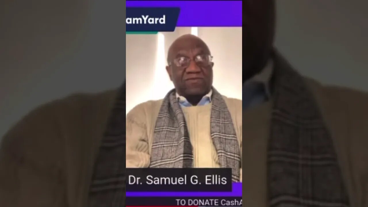 COMING UP TONIGHT!! “In His Own Words - A Fireside Chat w/Dr. Samuel G. Ellis” - Part 2