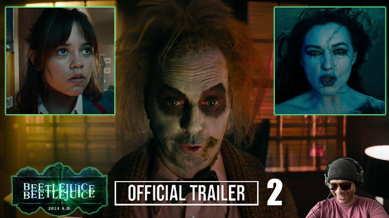 Beetlejuice Beetlejuice Official Trailer 2 Reaction!