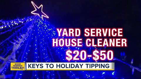 Here’s a holiday tip for you: Who, and how much, to tip people this season