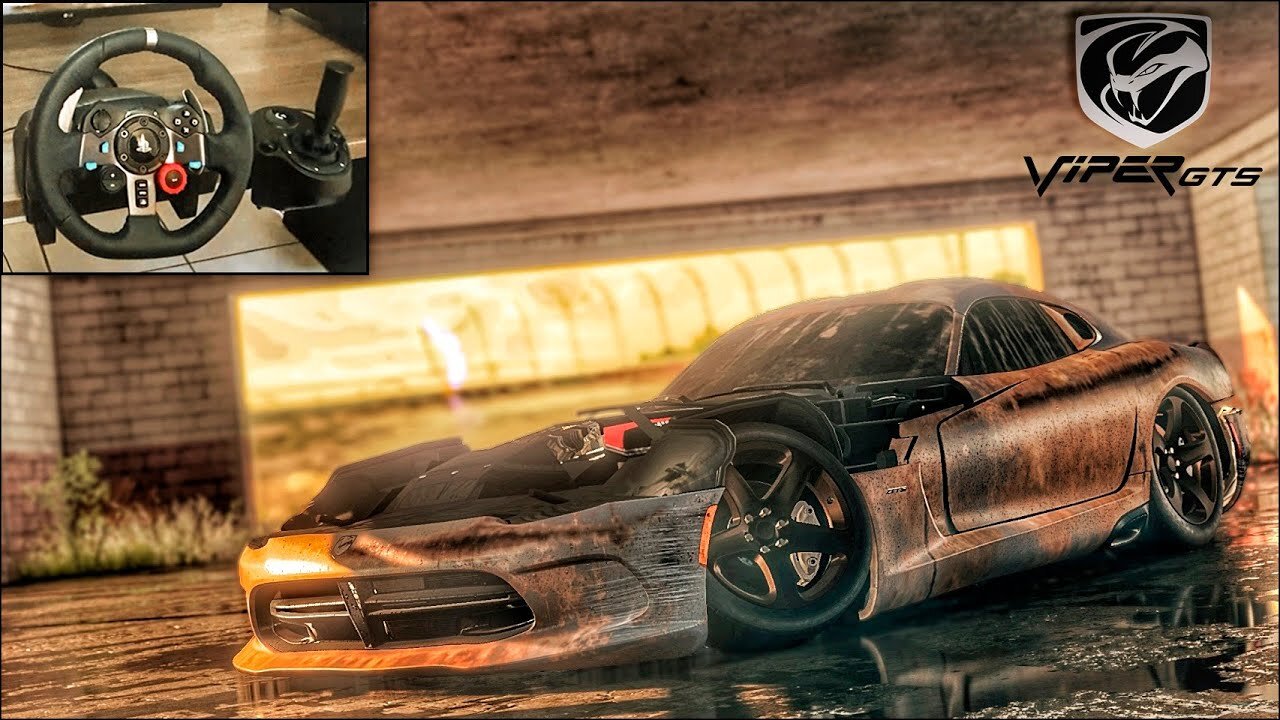 Rebuilding Dodge Viper GTS - LOGITECH G29 Gameplay