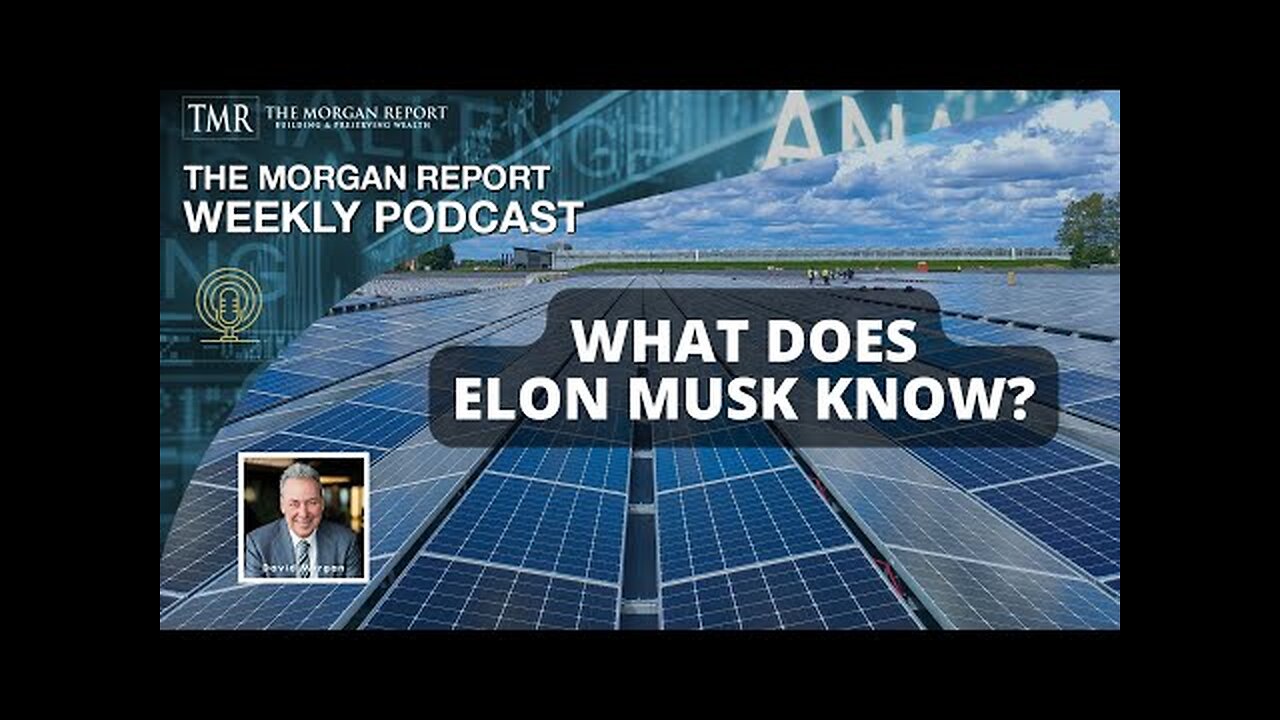 DAVID MORGAN - What Does Elon Musk Know?