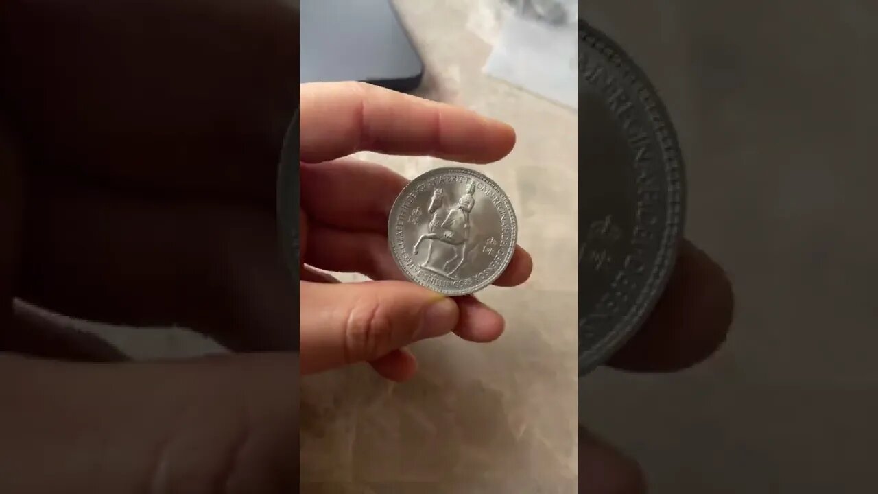 This Queen Elizabeth Coin Is Huge!!!!