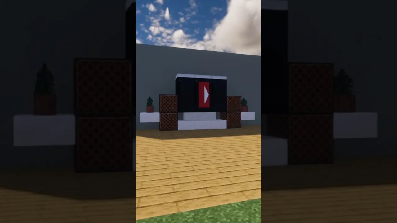 Smart Tv In Minecraft! 📺 #shorts