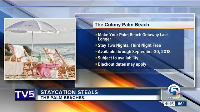 Staycation Steals for August