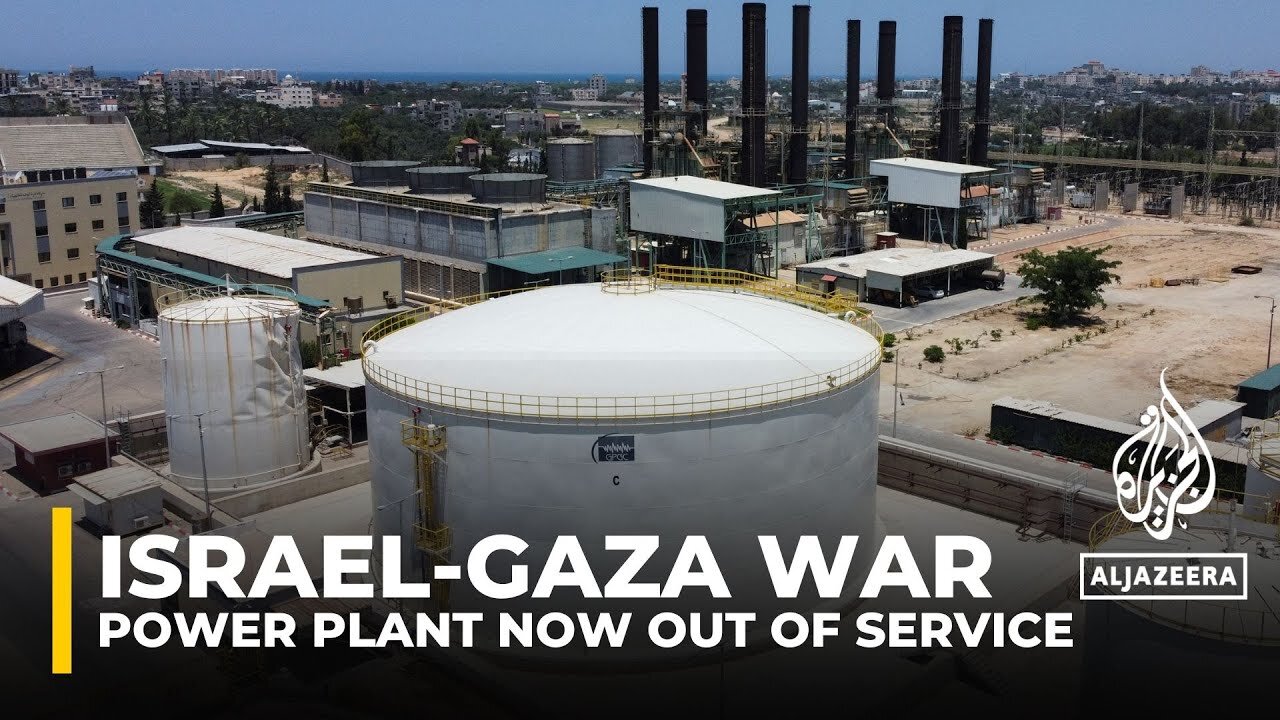 Gaza’s sole power plant now out of service_ Energy Authority