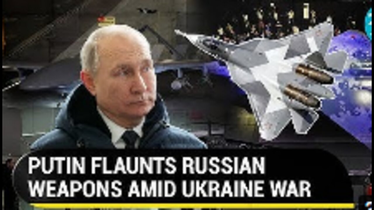 Breaking | Putin shows off ‘Ukraine War Trophies’; China-made weapons displayed at Russia Army forum