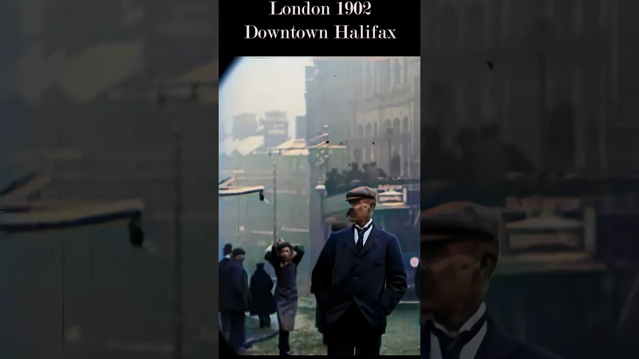 London 1902 in colors, restored, upscaled and enhanced .