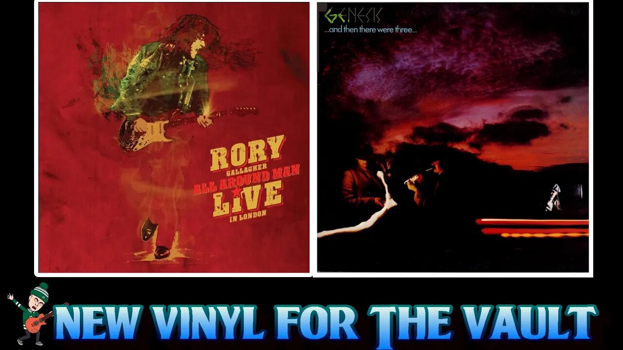 🎶 New Vinyl For The Vault | Rory Gallagher | Genesis 💽