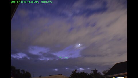 2021-07-13 Venus Elongation 02 - Mars Conjunction 1 [4K]