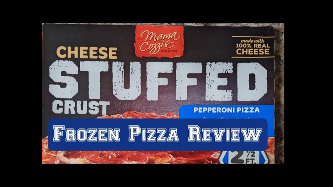 FROZEN PIZZA REVIEW: MAMA COZZI'S PIZZA KITCHEN Cheese Stuffed Crust Pepperoni Pizza