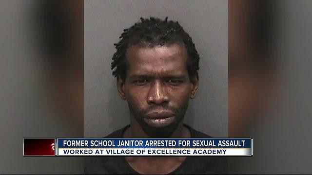 Former janitor arrested for sexually assaulting 13-year-old girl