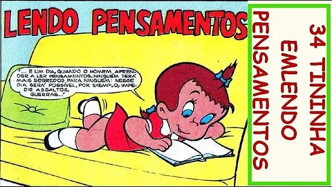 32 TININHA EMLENDO PENSAMENTOS #gibi #comics #quadrinhos #hitorieta #museusogibi