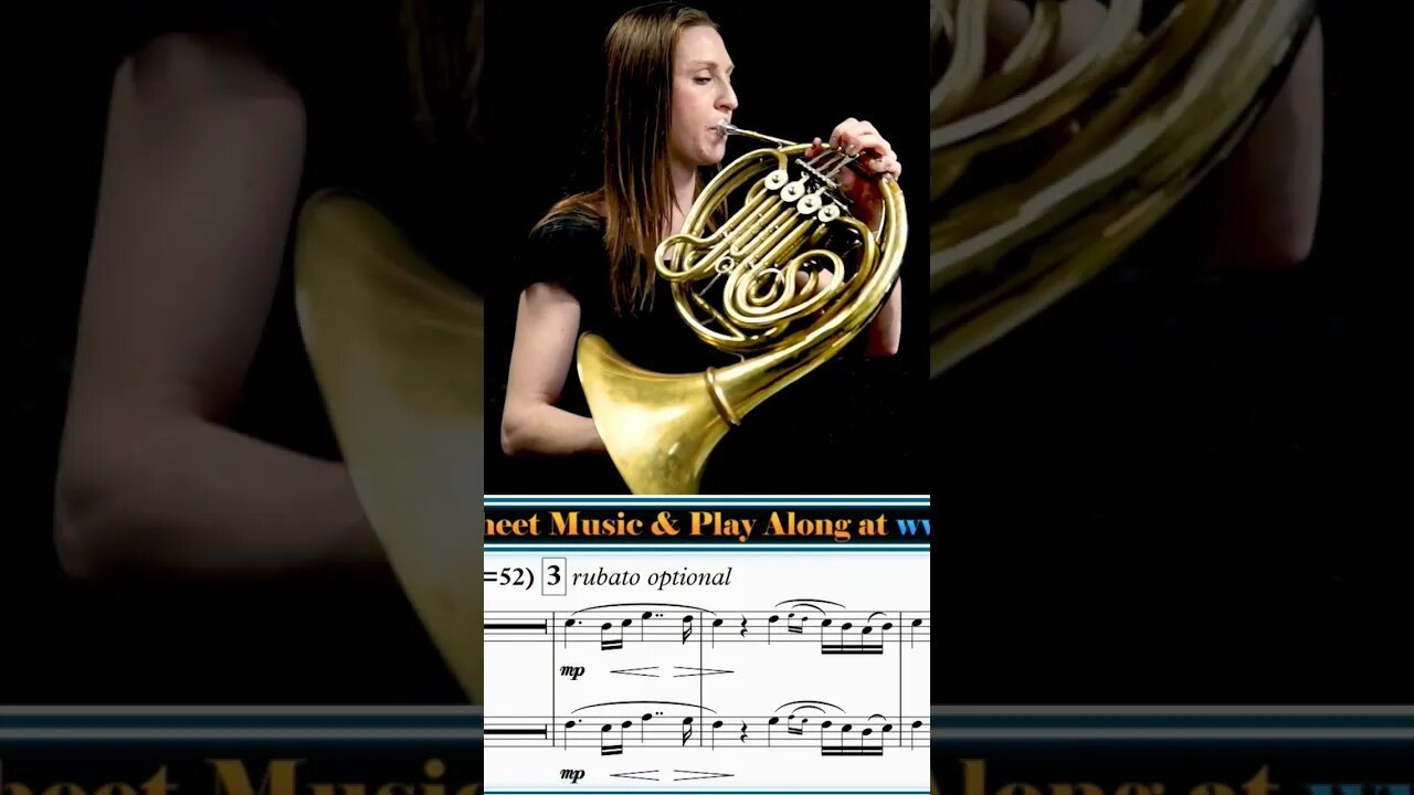 📯❤️ Ave Maria #avemaria #schubert #frenchhorn #brassquintet #horn #sheetmusic #classicalmusic