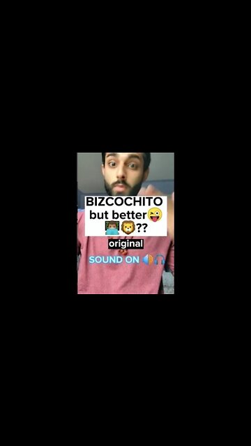 BIZCOCHITO but no way its like this... #shorts