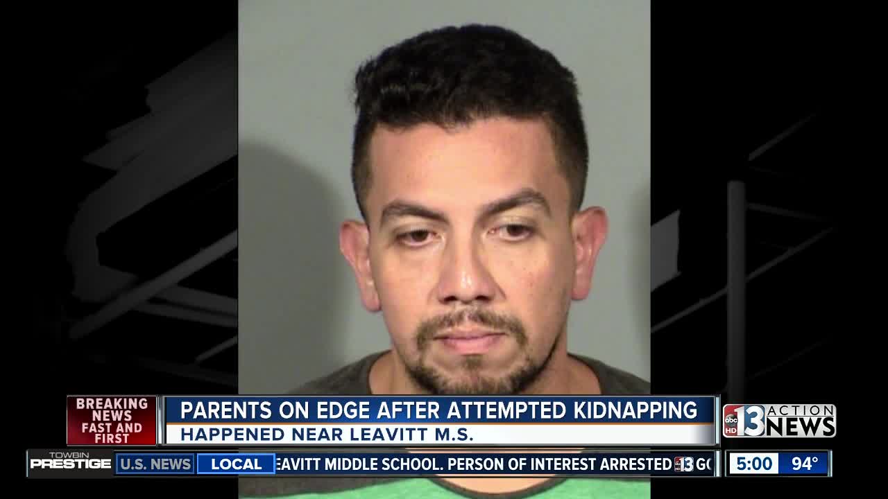 Parents on edge after attempted kidnapping