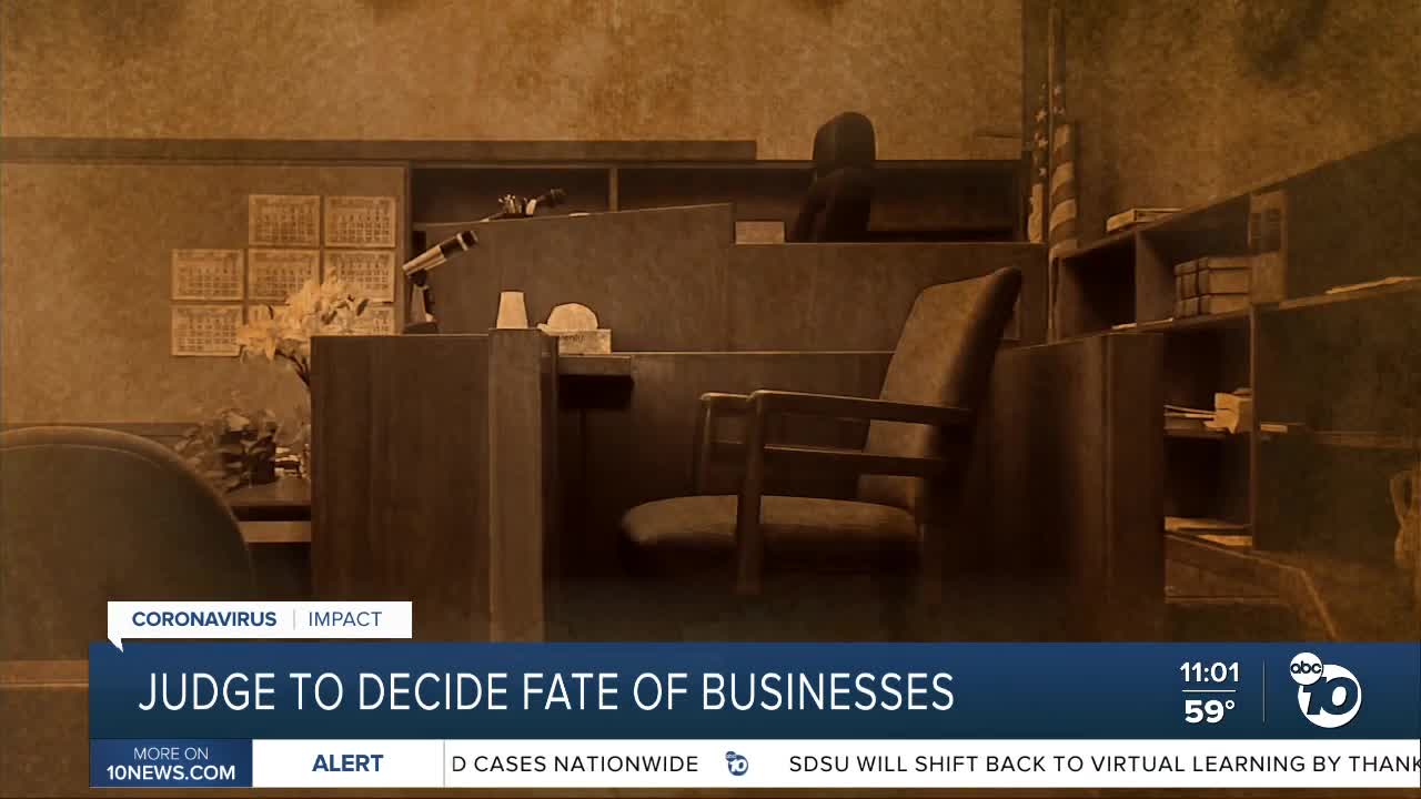 Judge to decide fate of businesses