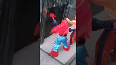 DANÇARINOS SUPER NINJAS DA CARRETA DA ALEGRIA FURACÃO, DANÇANDO FOFÃO, O MÁSKARA, BEN10 E PATATI