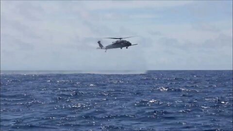 Recon Marines Conduct Helocast Insertion Training #Shorts